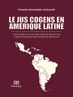 cover image of Le jus cogens en Amérique latine
